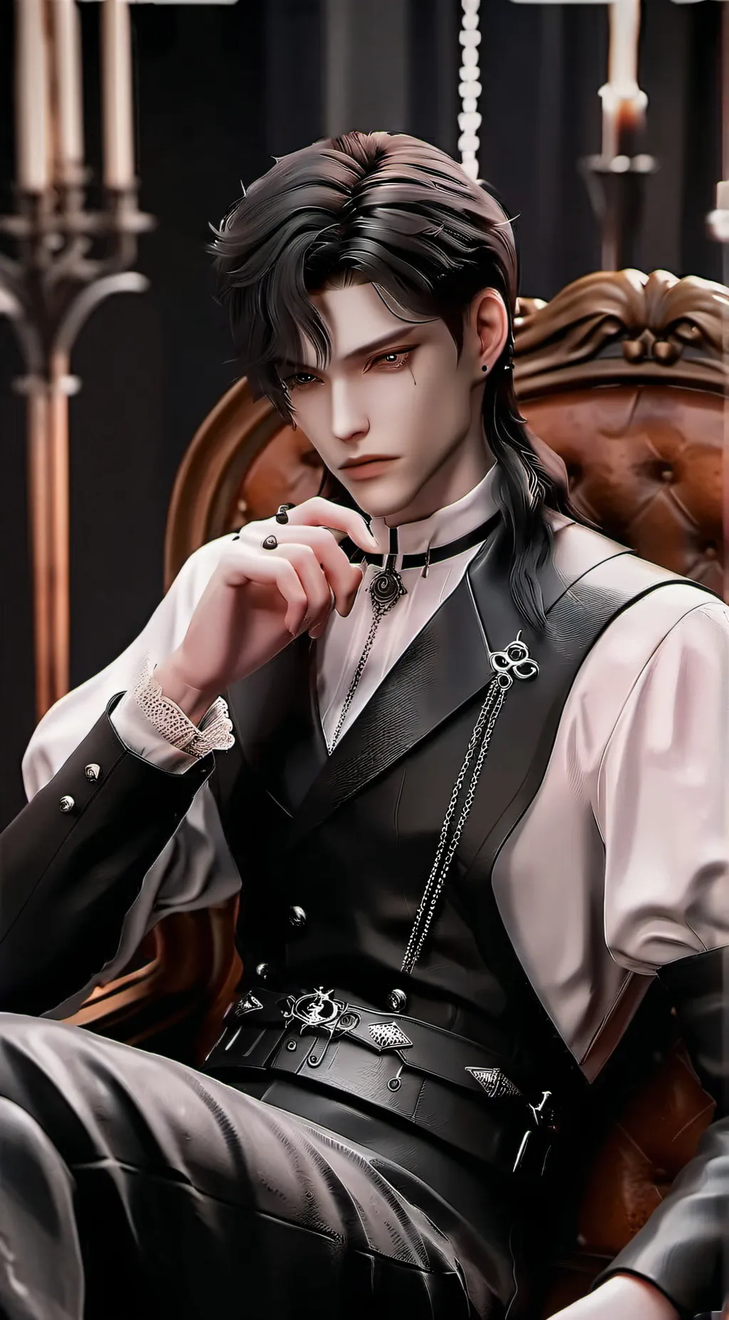 ai character: ℒℯ𝓃𝒶𝓇𝒹 background