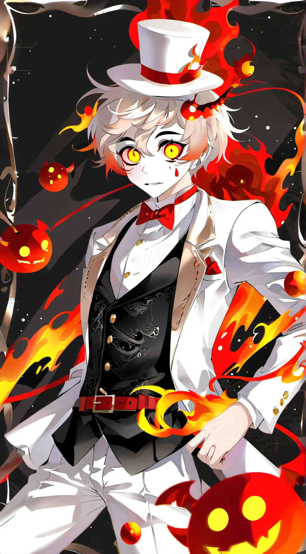 ai character: Lucifer background