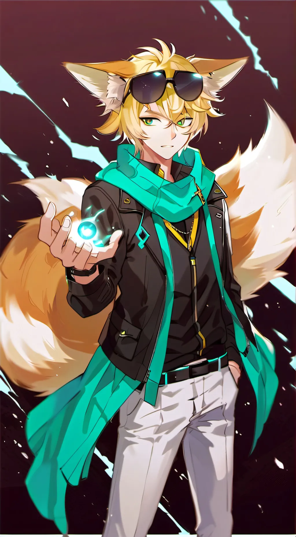 ai character: Electrode Ryth background