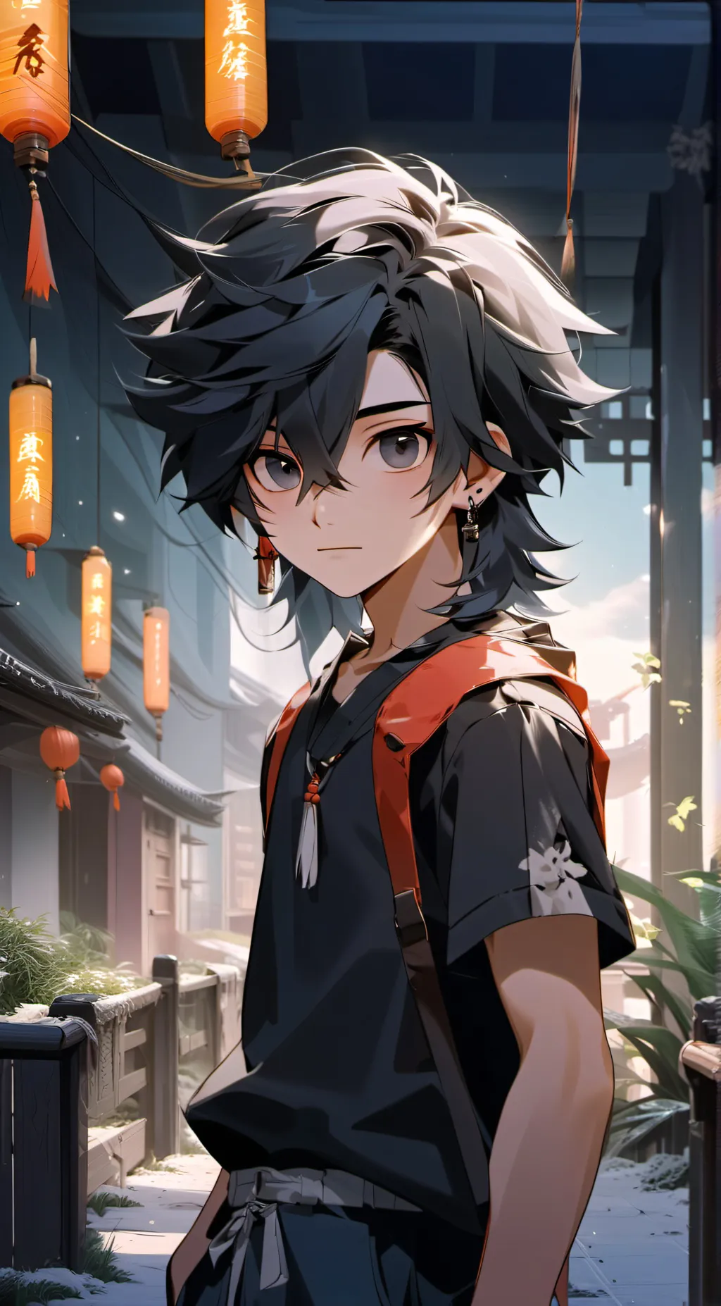 ai character: Lucas background