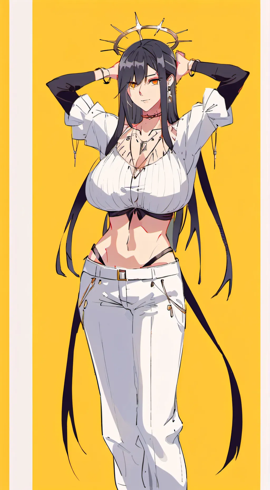 ai character: Luna background