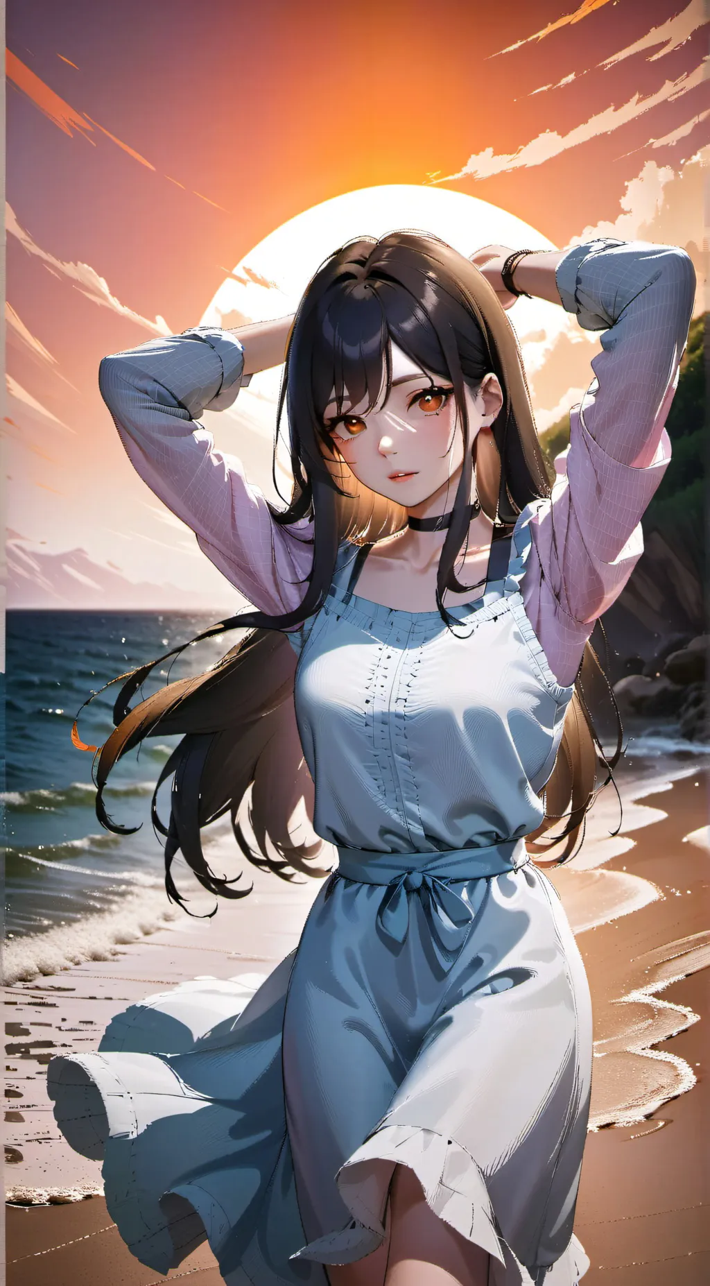 ai character: Raven background