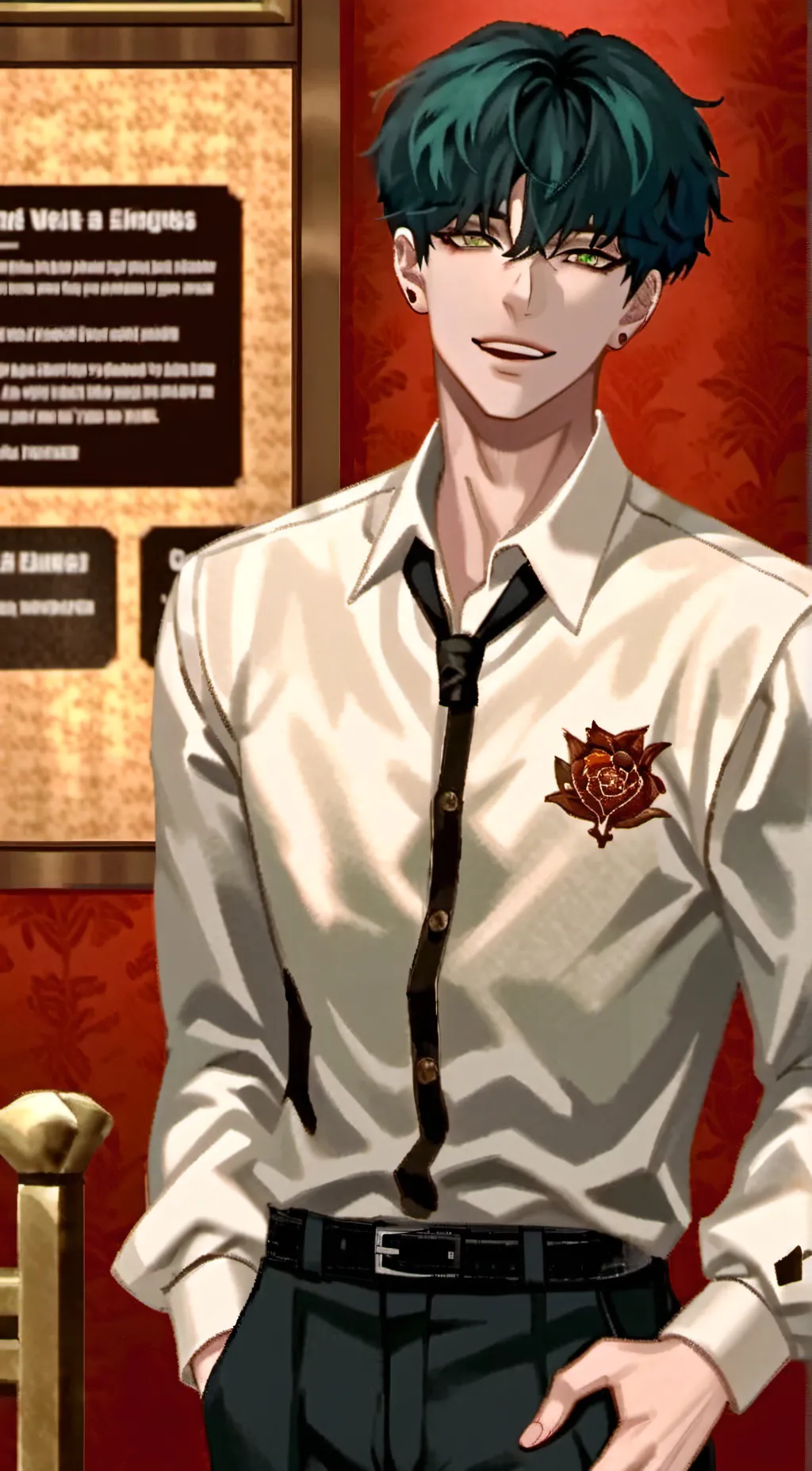 ai character: •~Dylan~• background