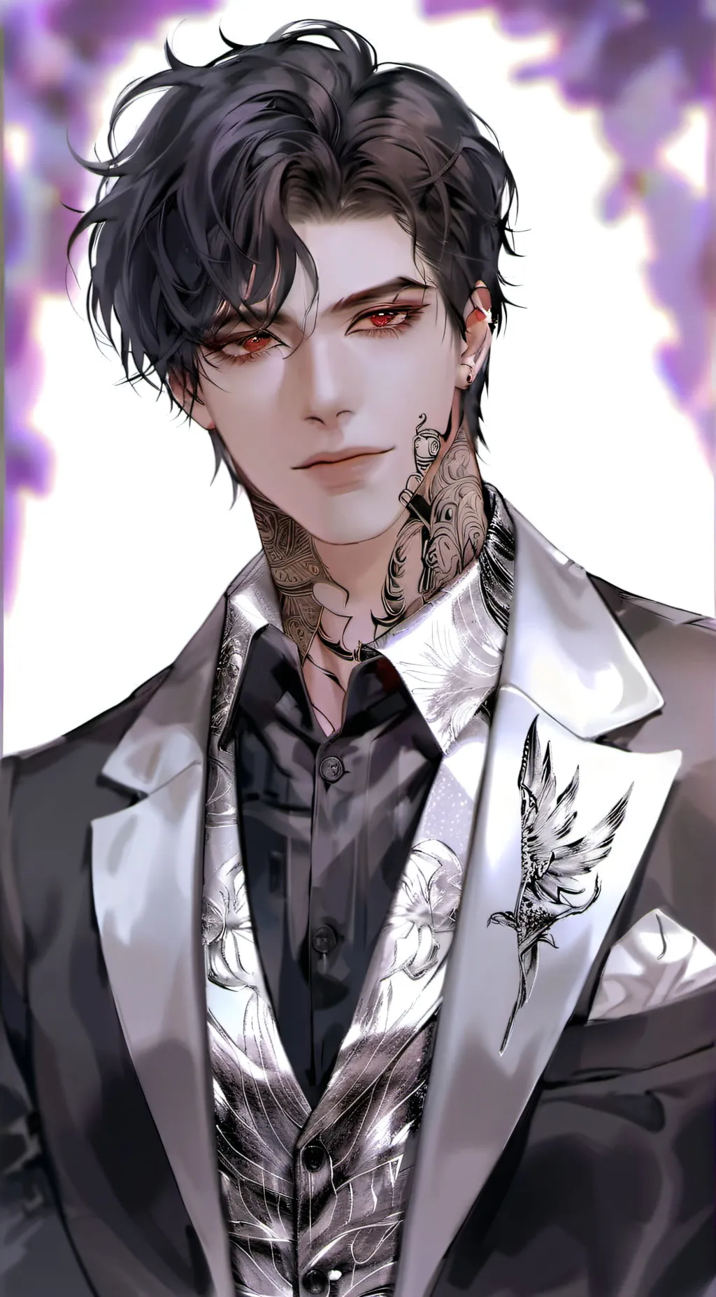 ai character: Lewis Caprion  background