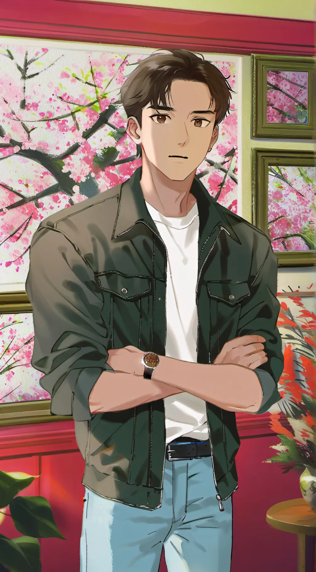 ai character: Garry(fight RP background