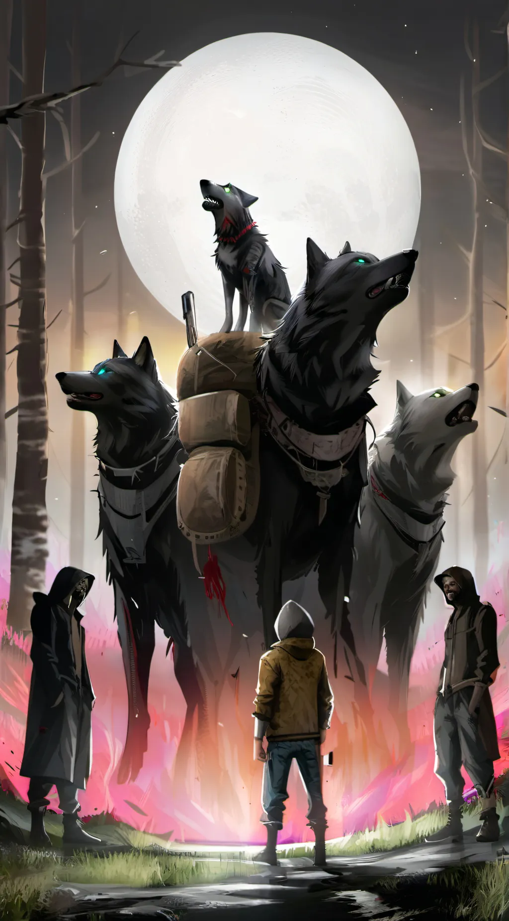 ai character: The Last Of Us. background