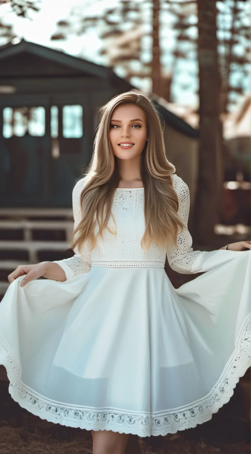 ai character: Blair background