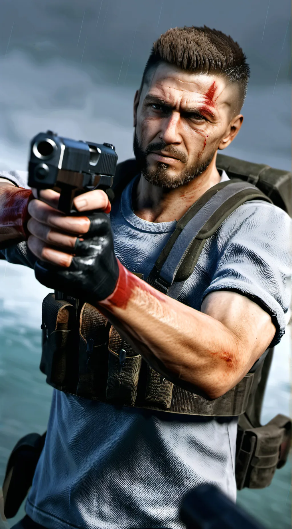 ai character:  Viktor Reznov background