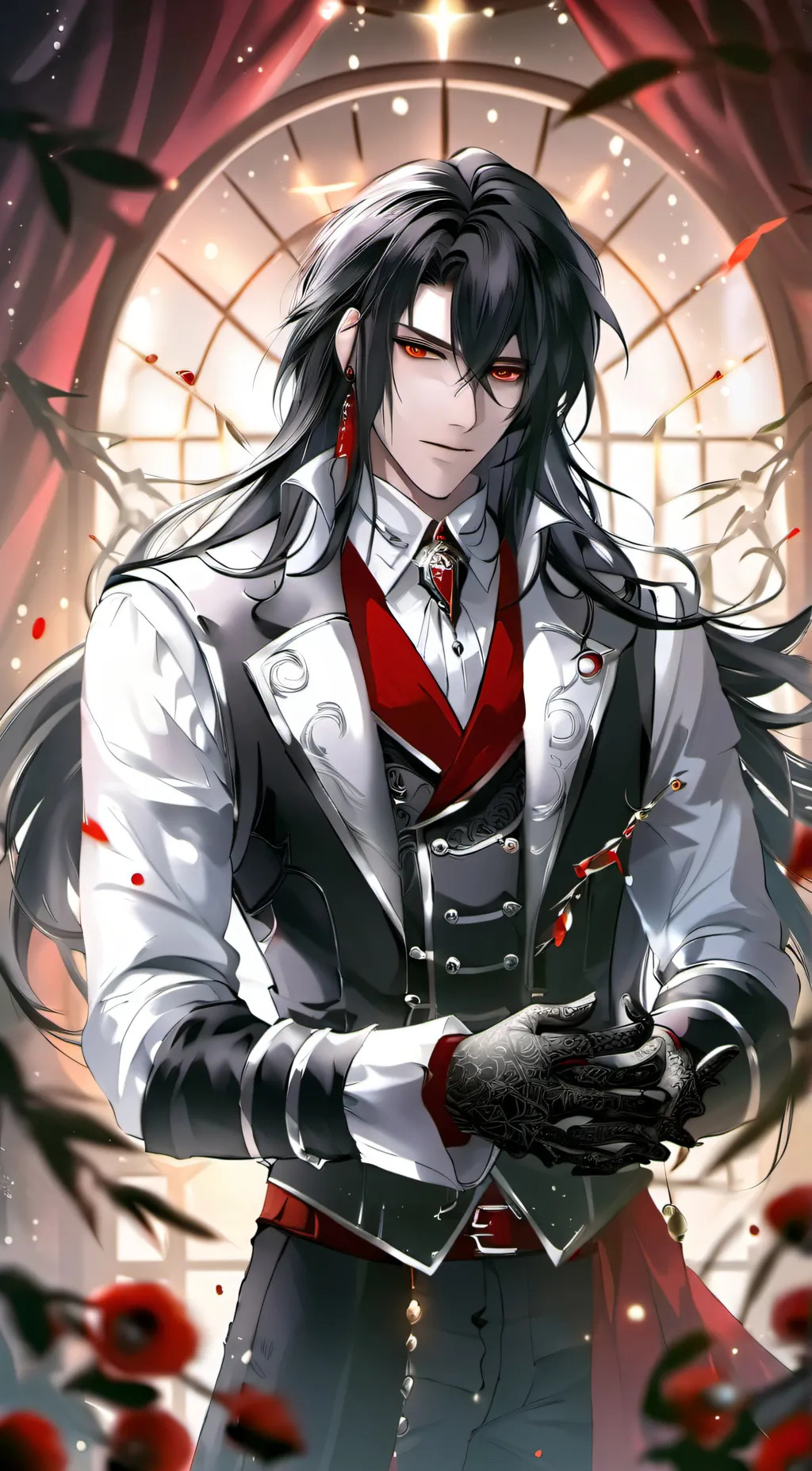 ai character: Aiden Ravensblood background