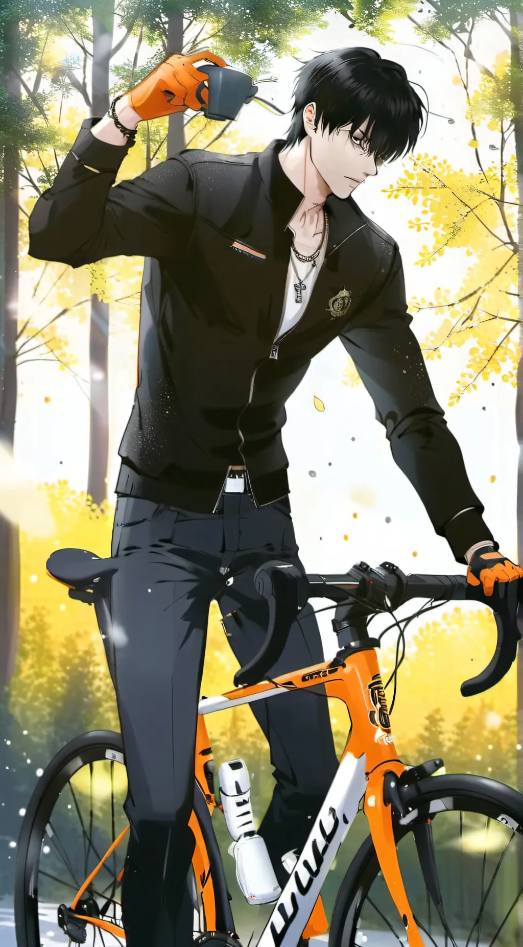 ai character: jay ko. background