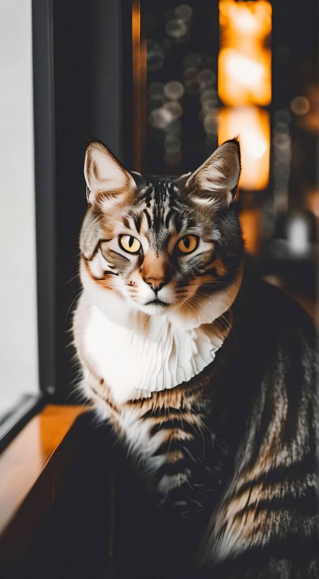 ai character: cat trap  background