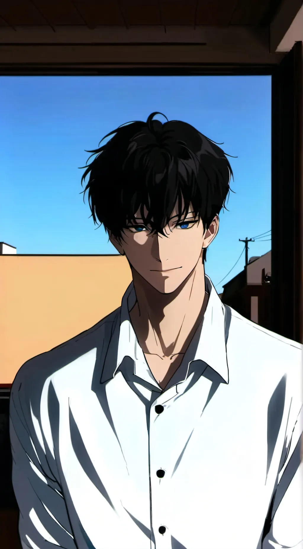 ai character: crista  background