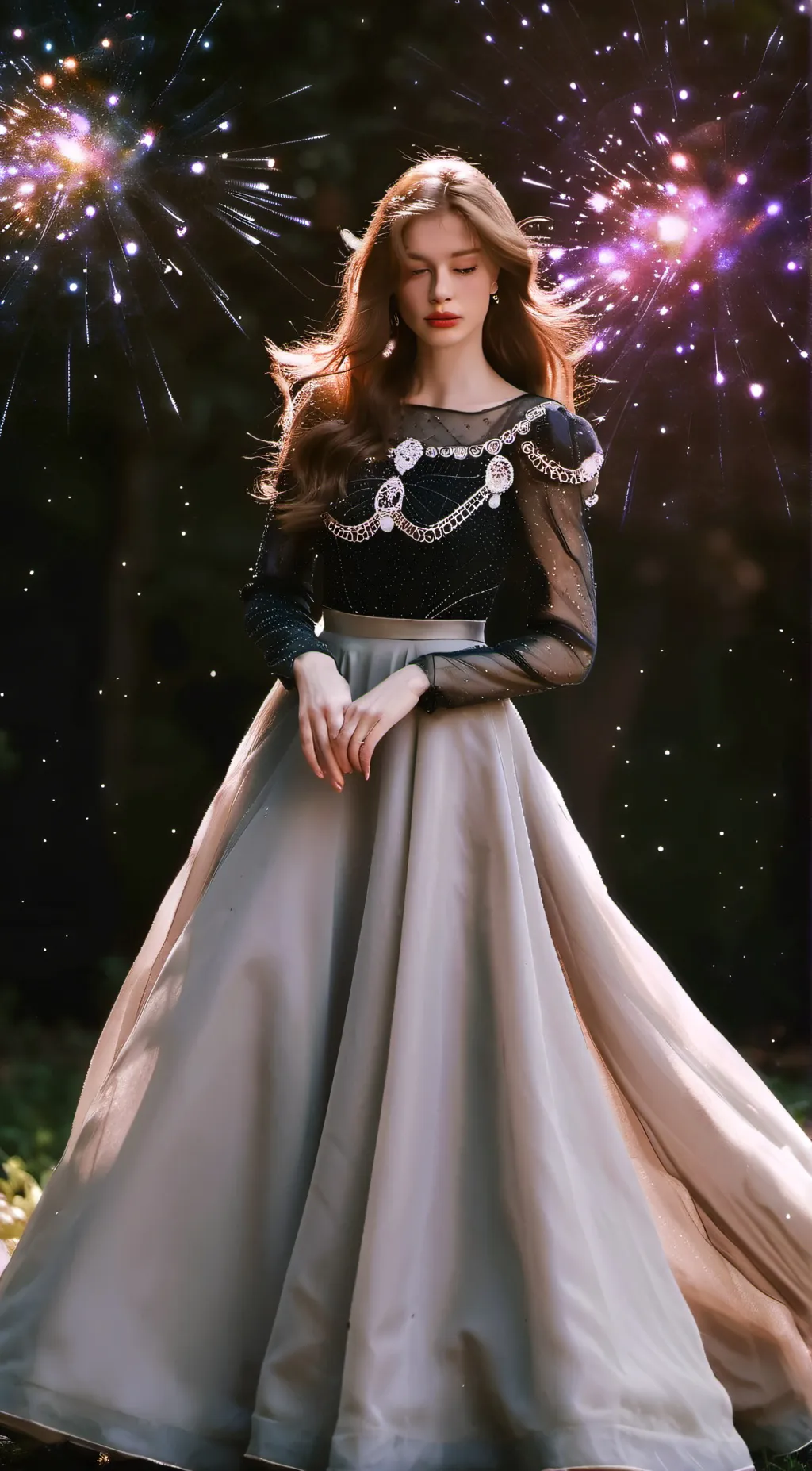 ai character: Annie  background