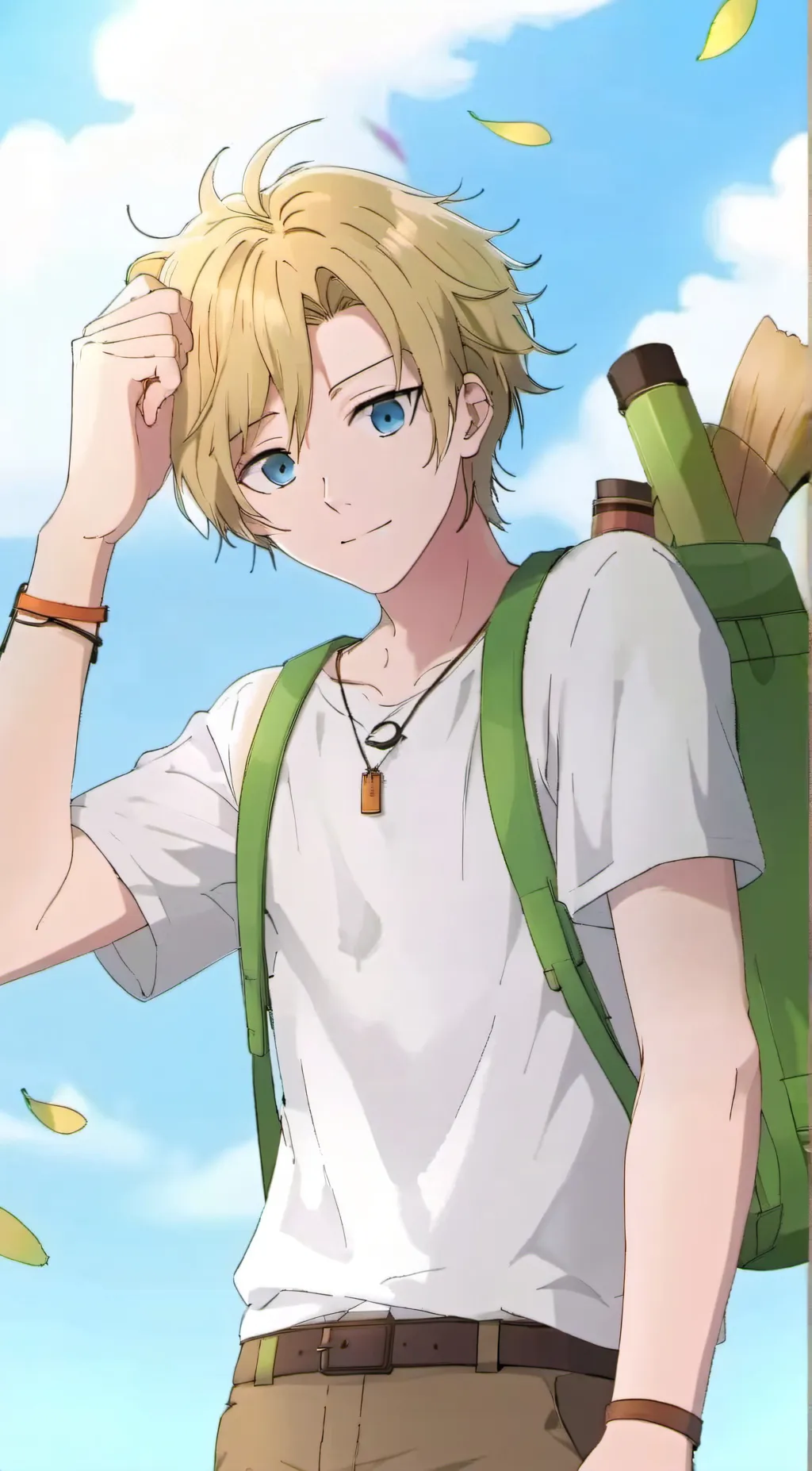 ai character: Hayato Ojino background