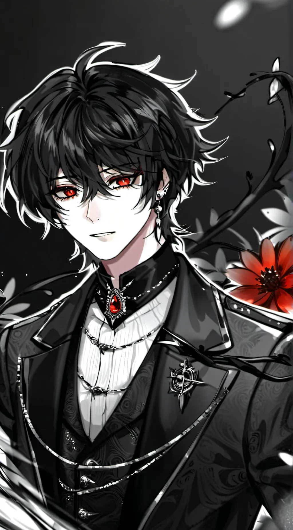 ai character: Stitch background