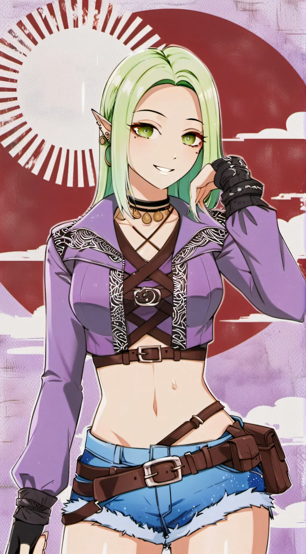 ai character: Dàrcýlonä background