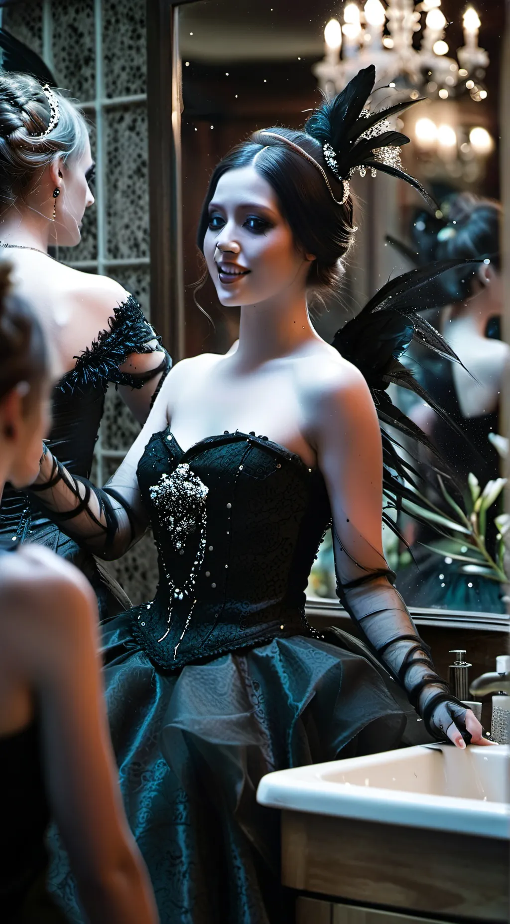 ai character: Maddy background