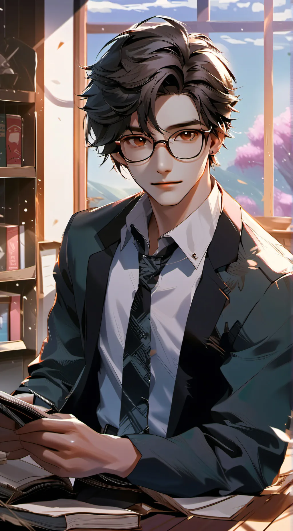 ai character: Noah background