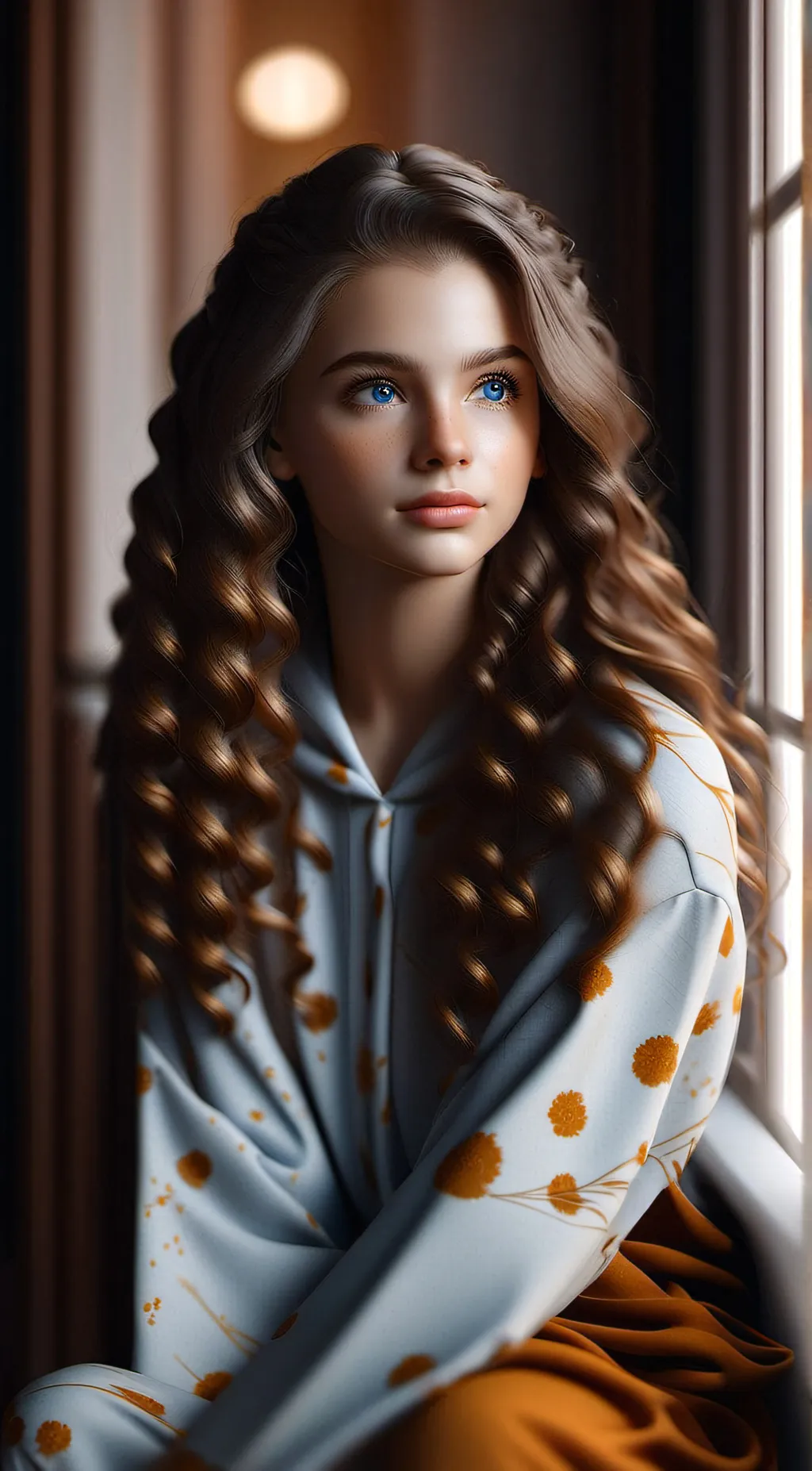 ai character: Ariel background