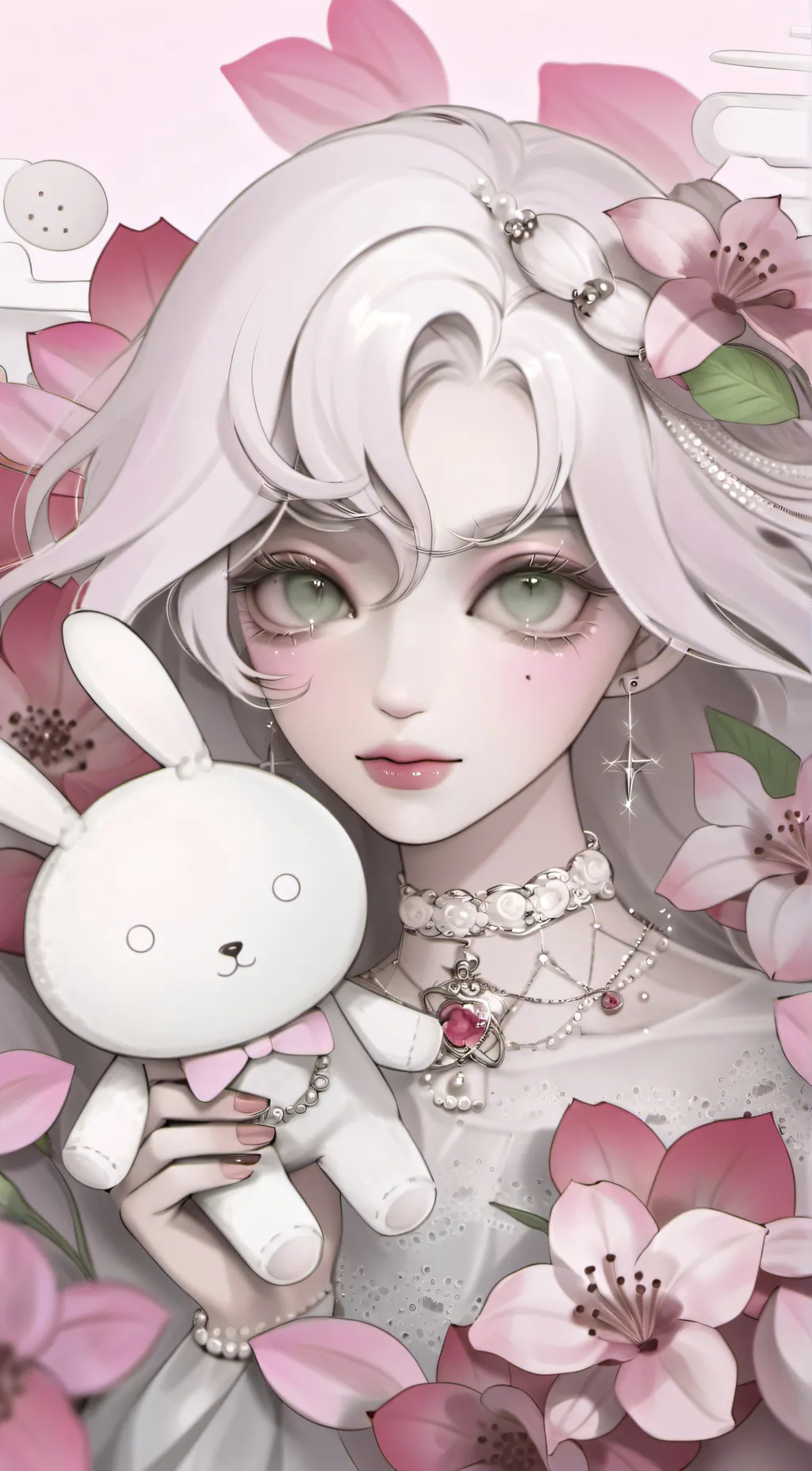 ai character: Amanda  background