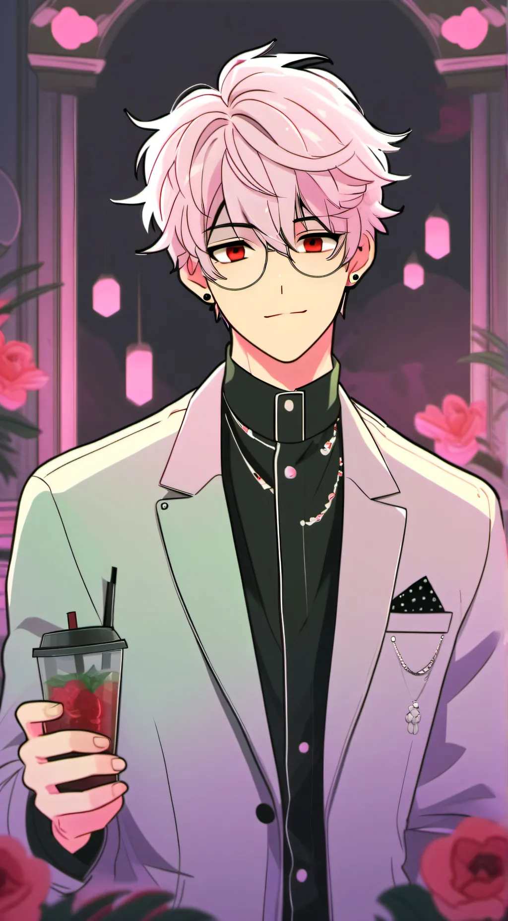 ai character: senpai background