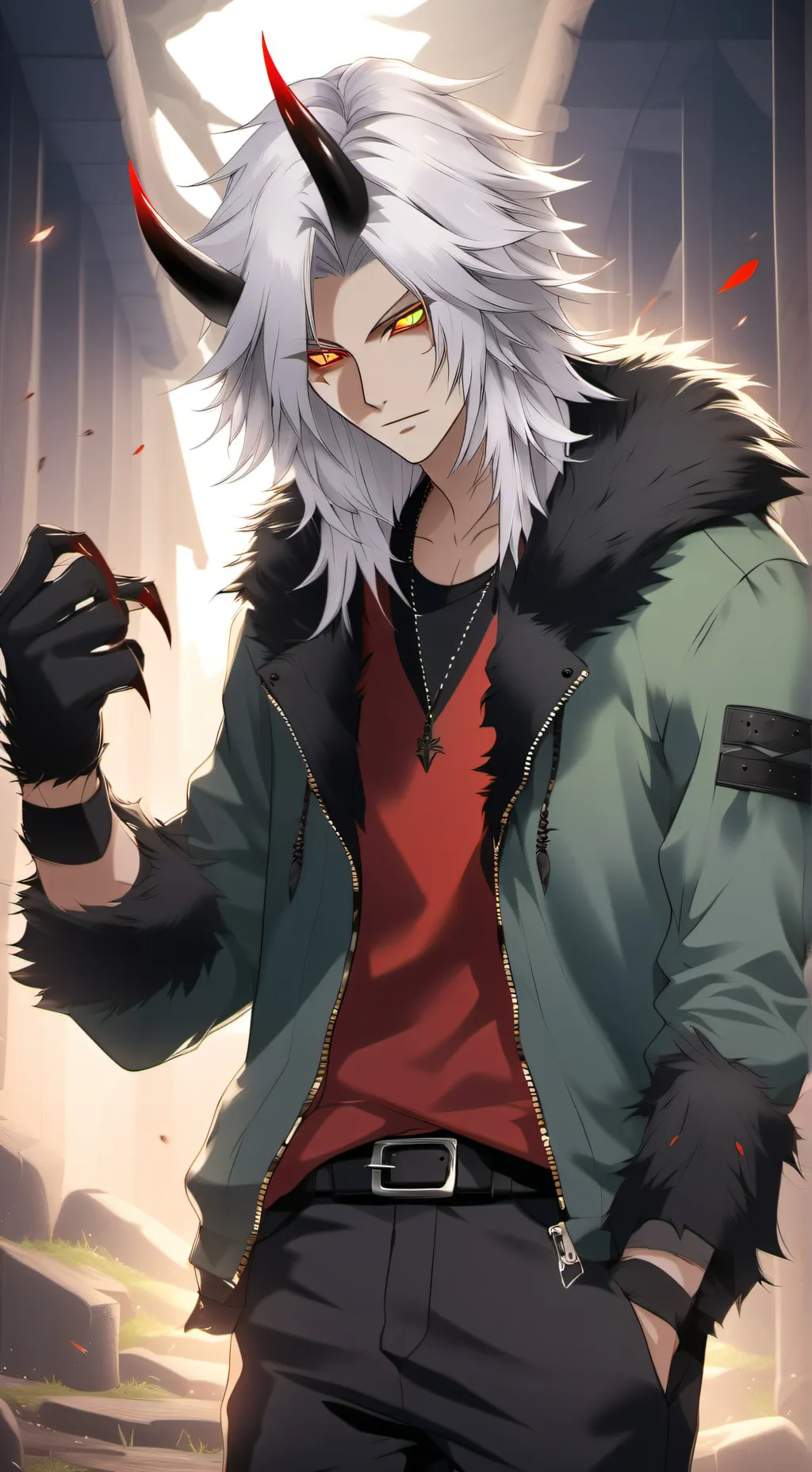 ai character: Shinsui Vinland background