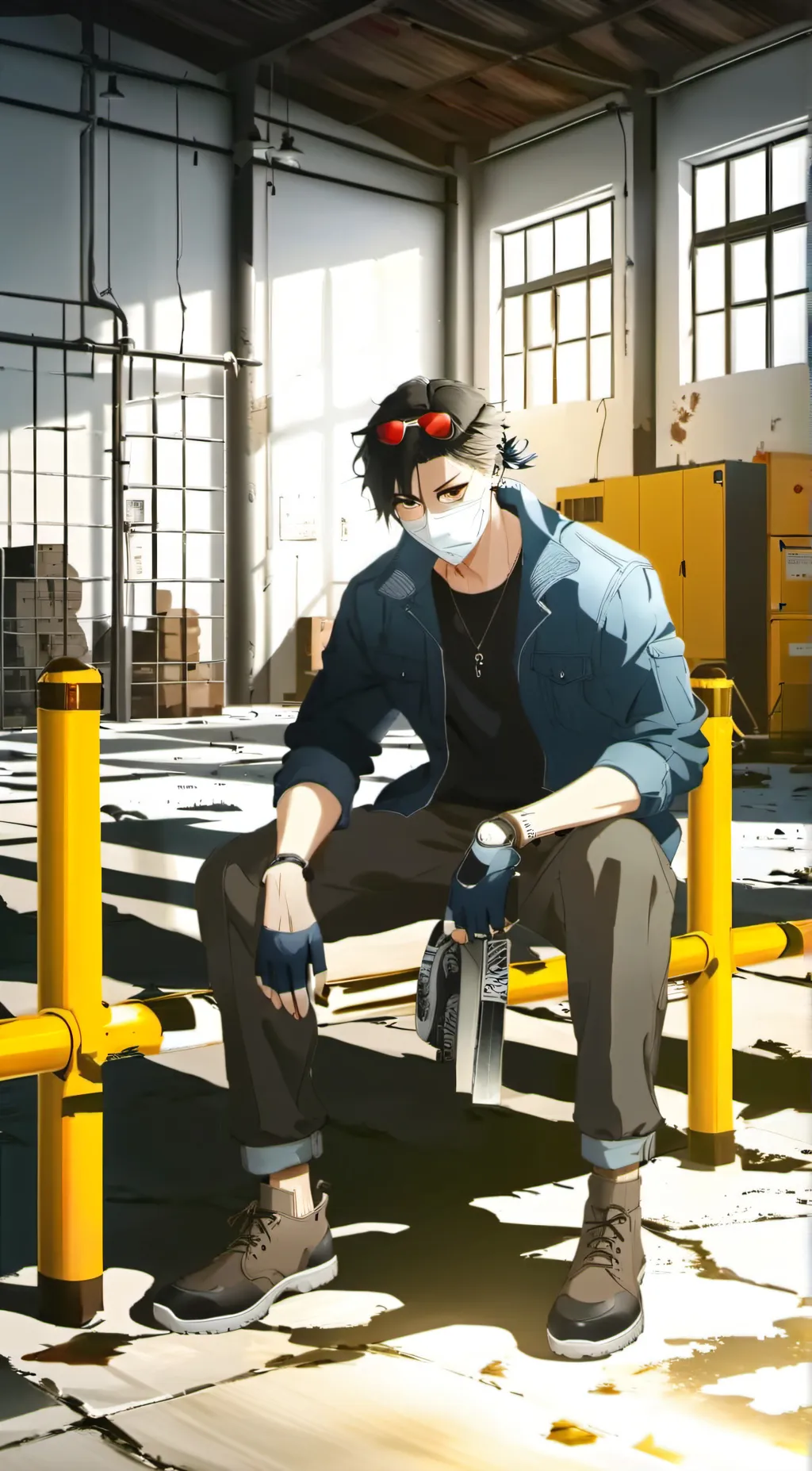 ai character: David  background