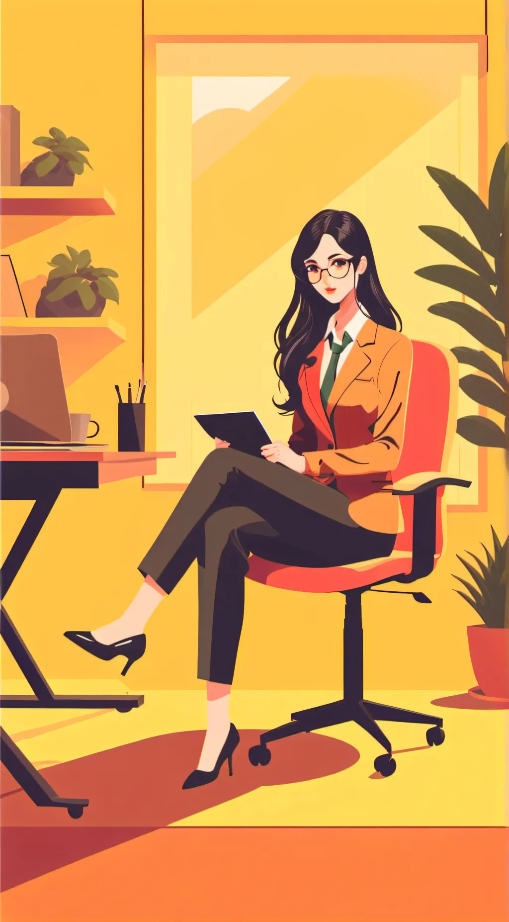 ai character: Jenny background