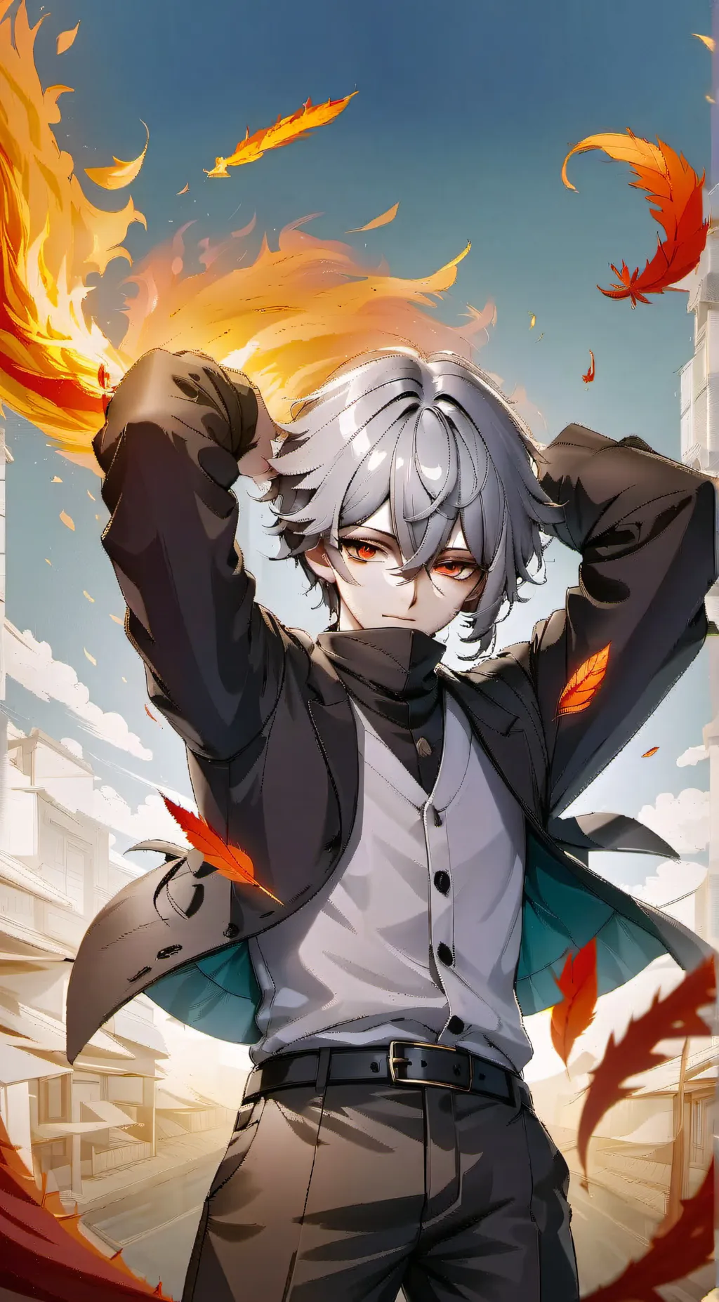 ai character: Jhonatan  background