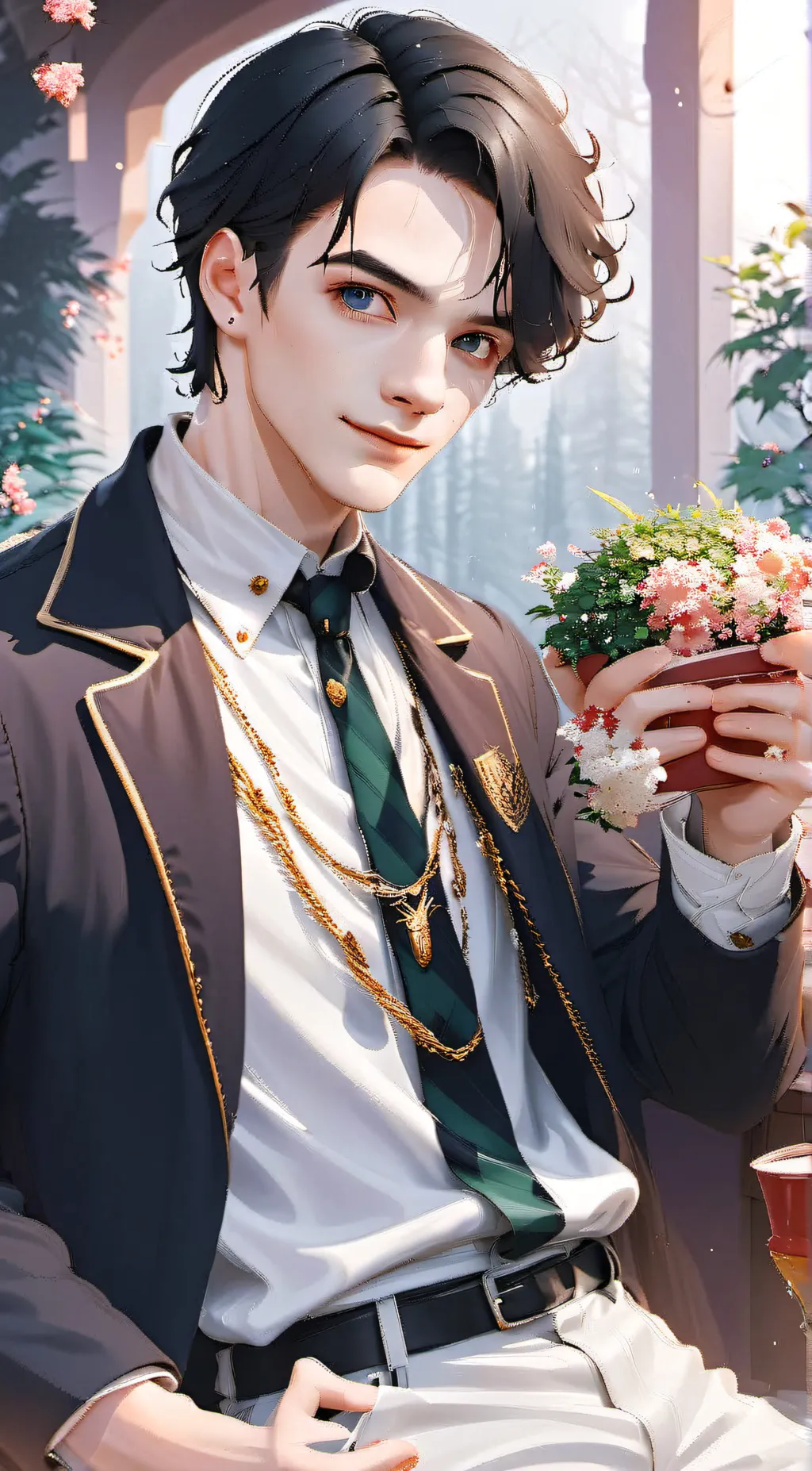 ai character: harry potter background