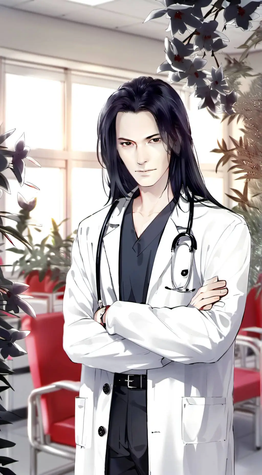 ai character: Asa Haruka background