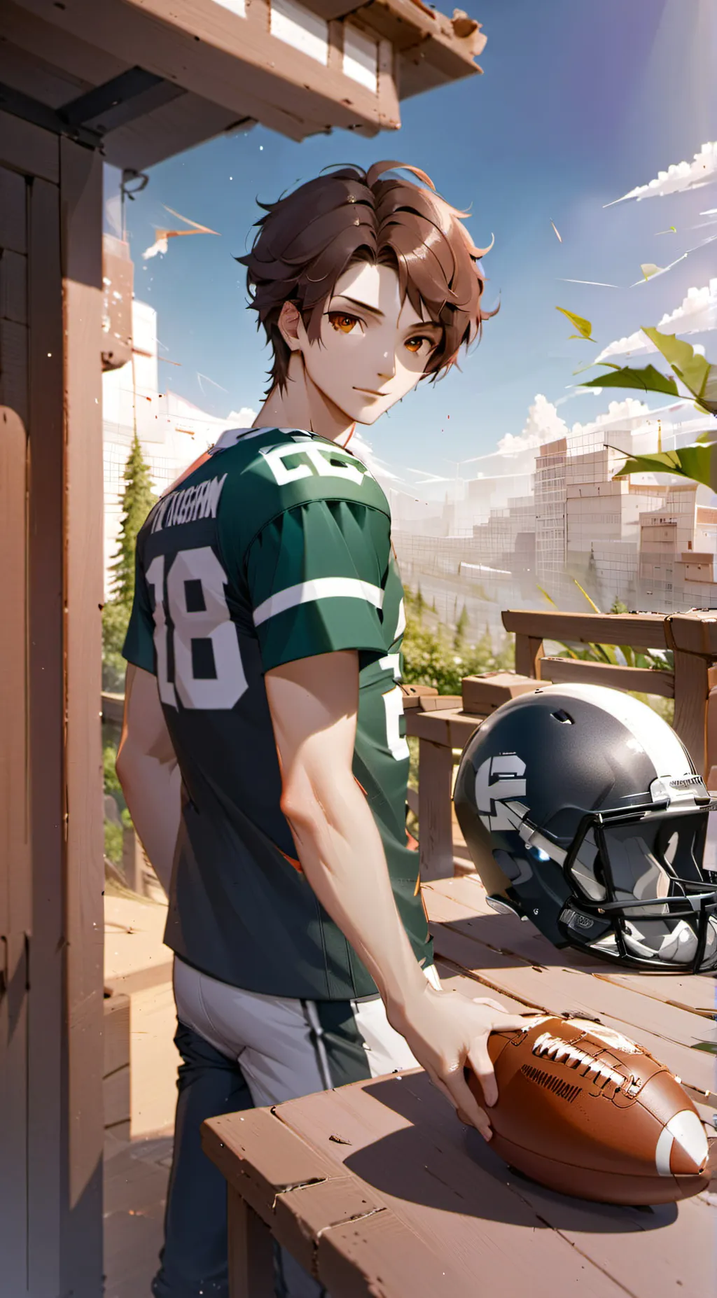 ai character: Luca background