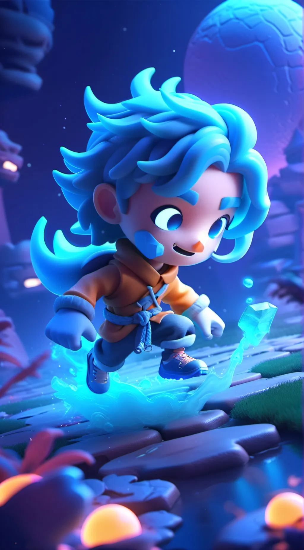 ai character: Player KinitoPet  background