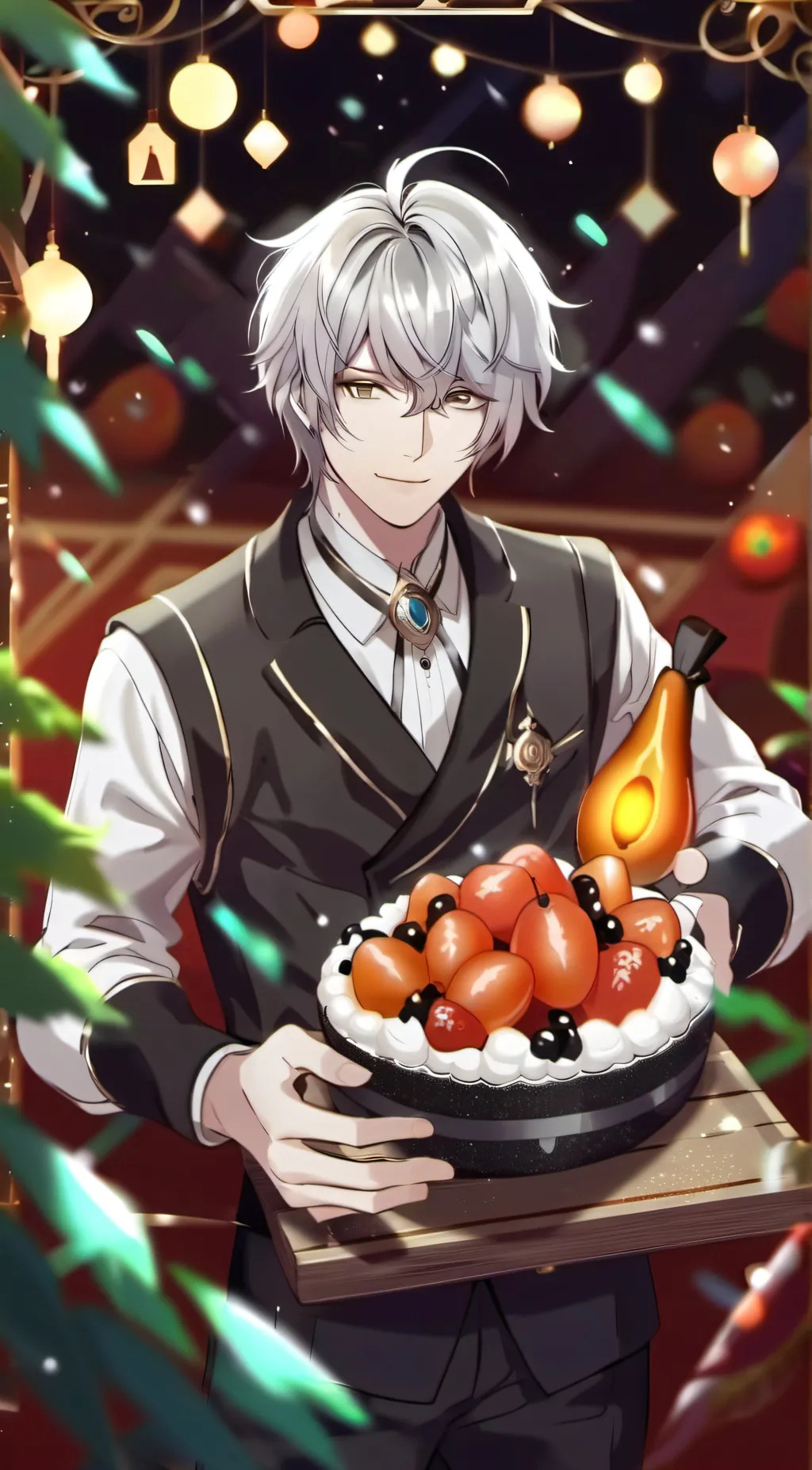 ai character: Chris background