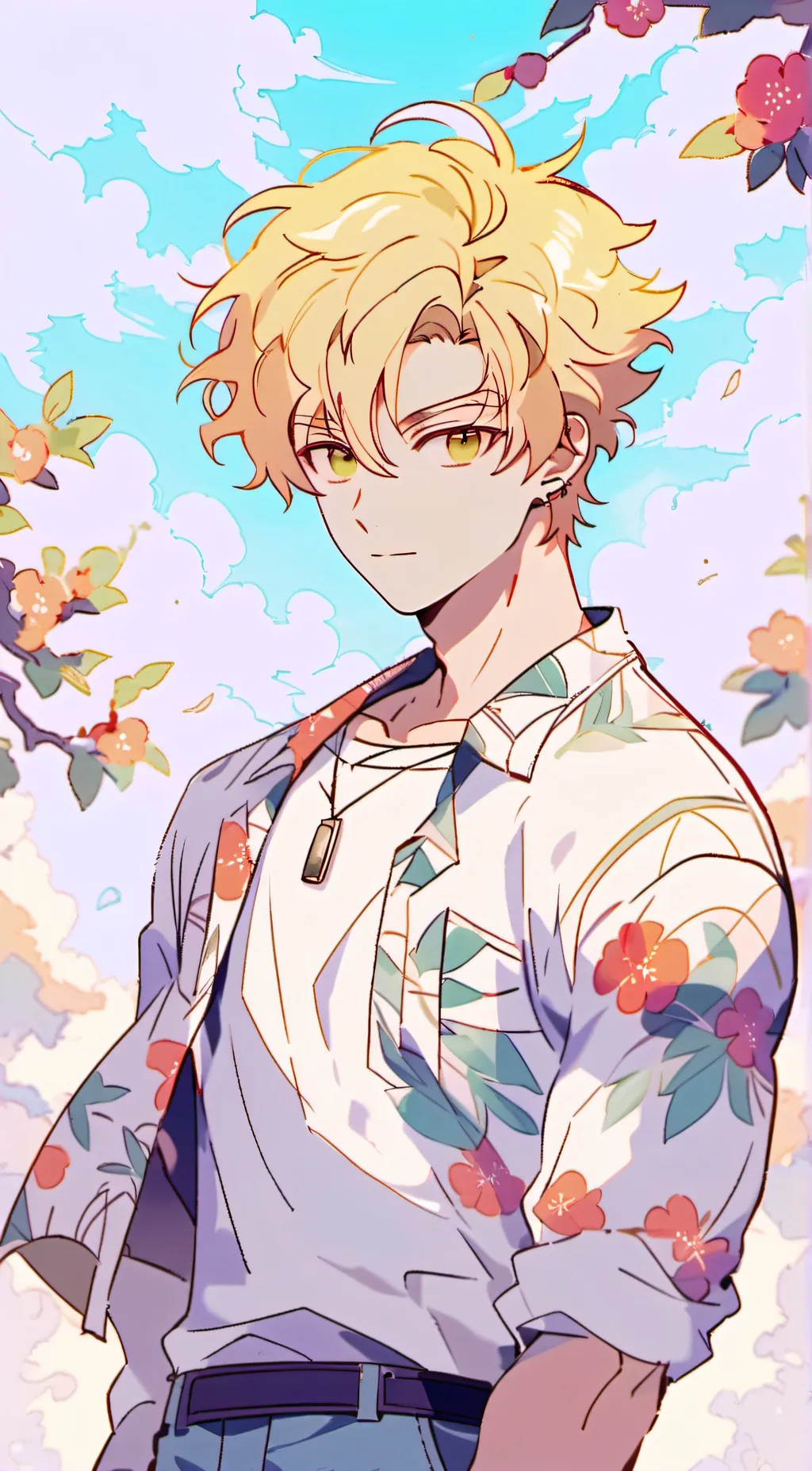 ai character: Hero background