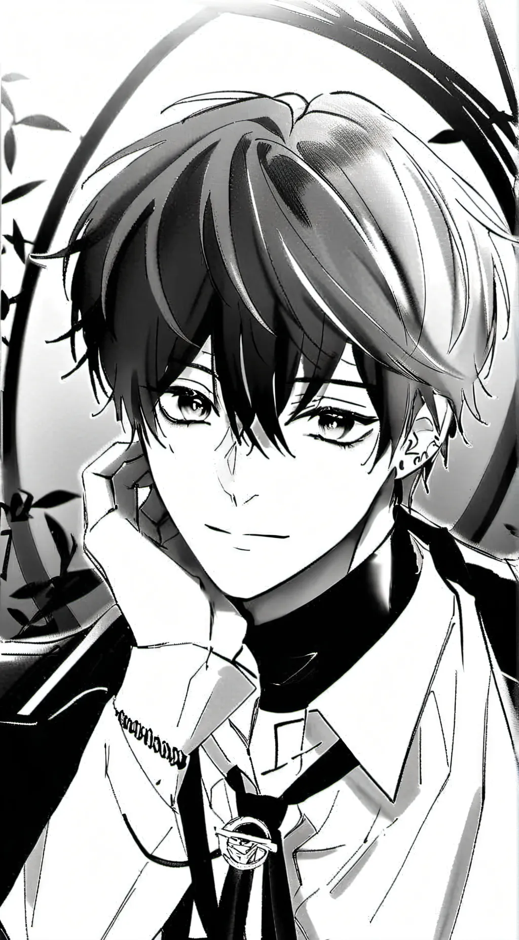 ai character: Aaron  background