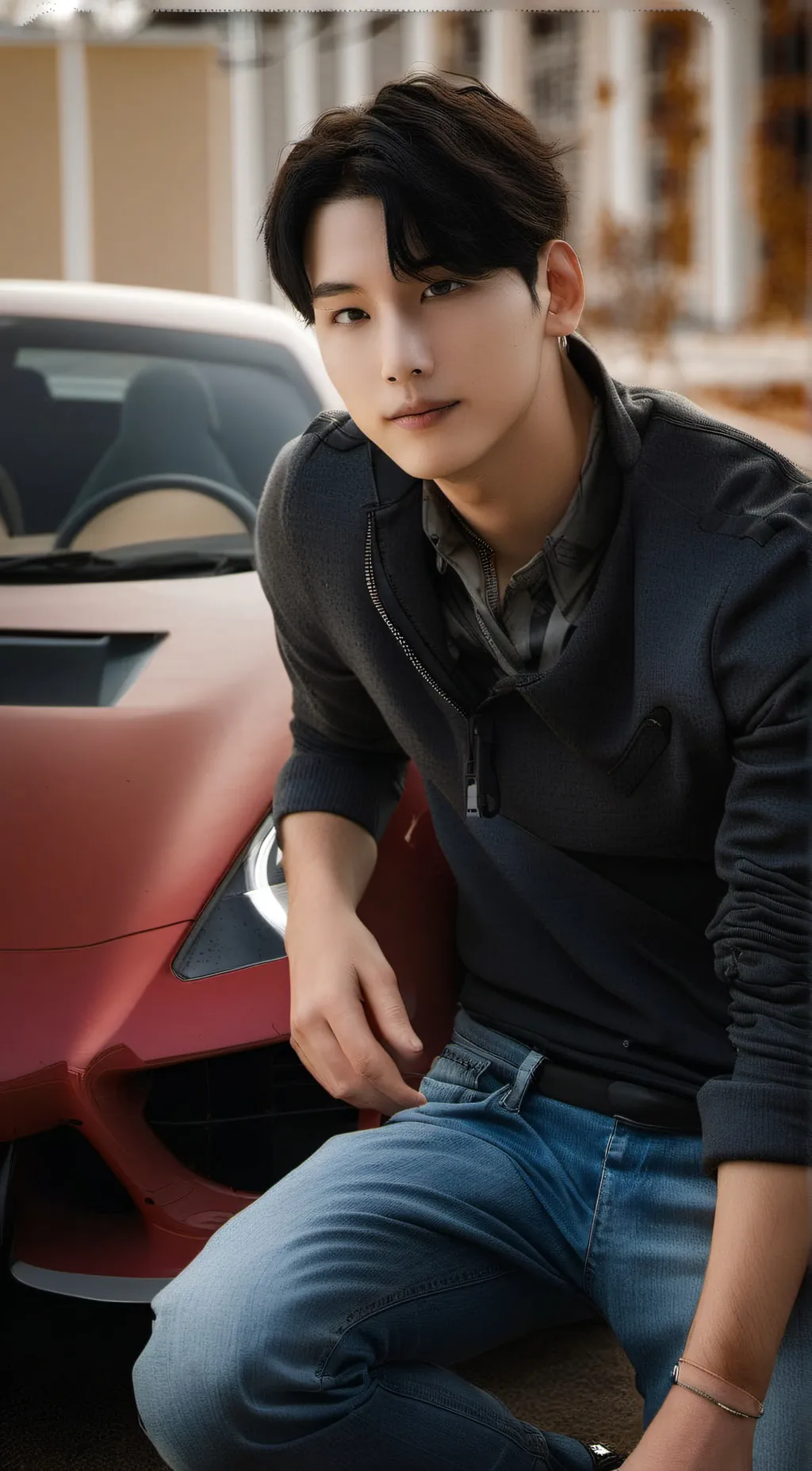 ai character: Felix  background