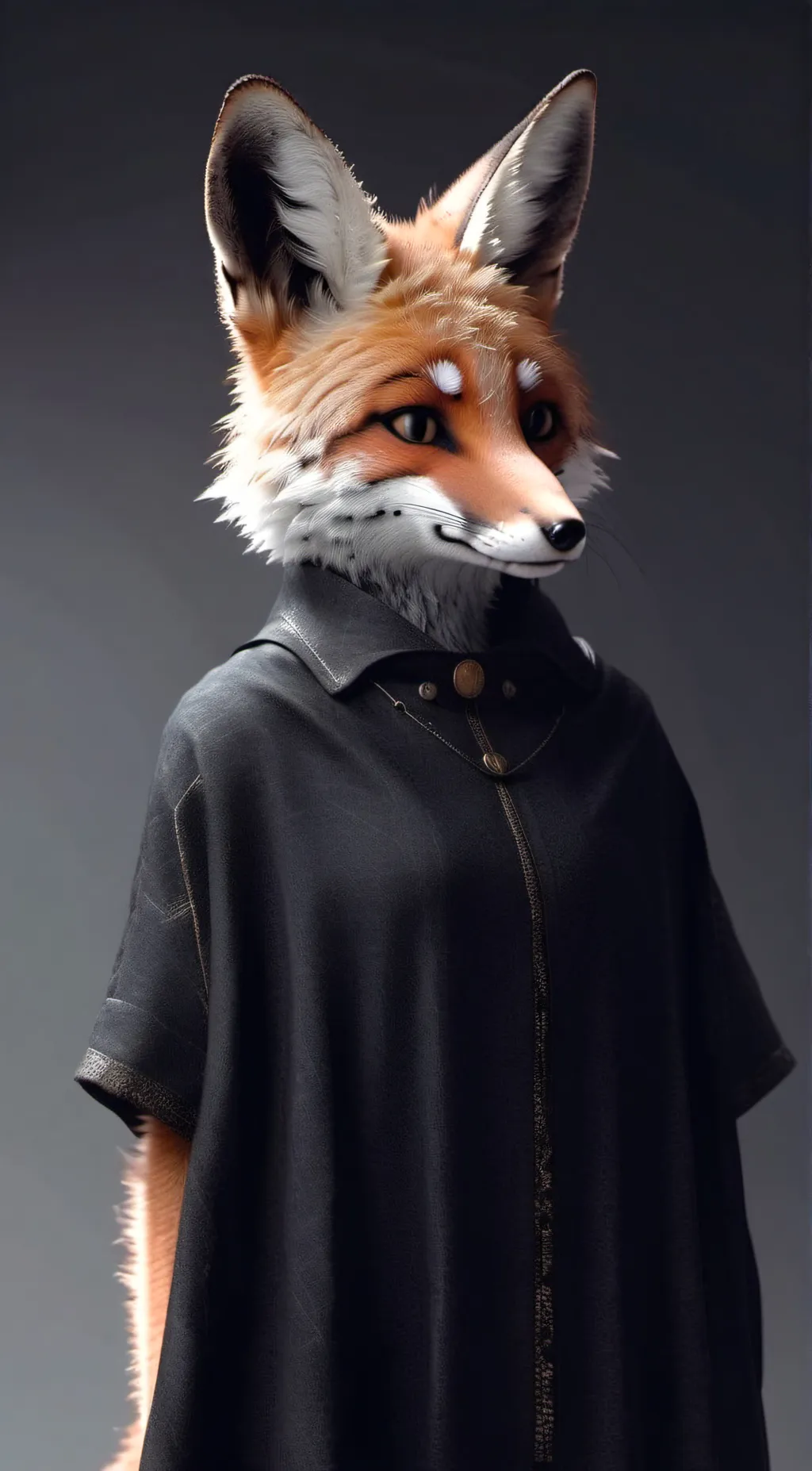 ai character: Frowny fox background