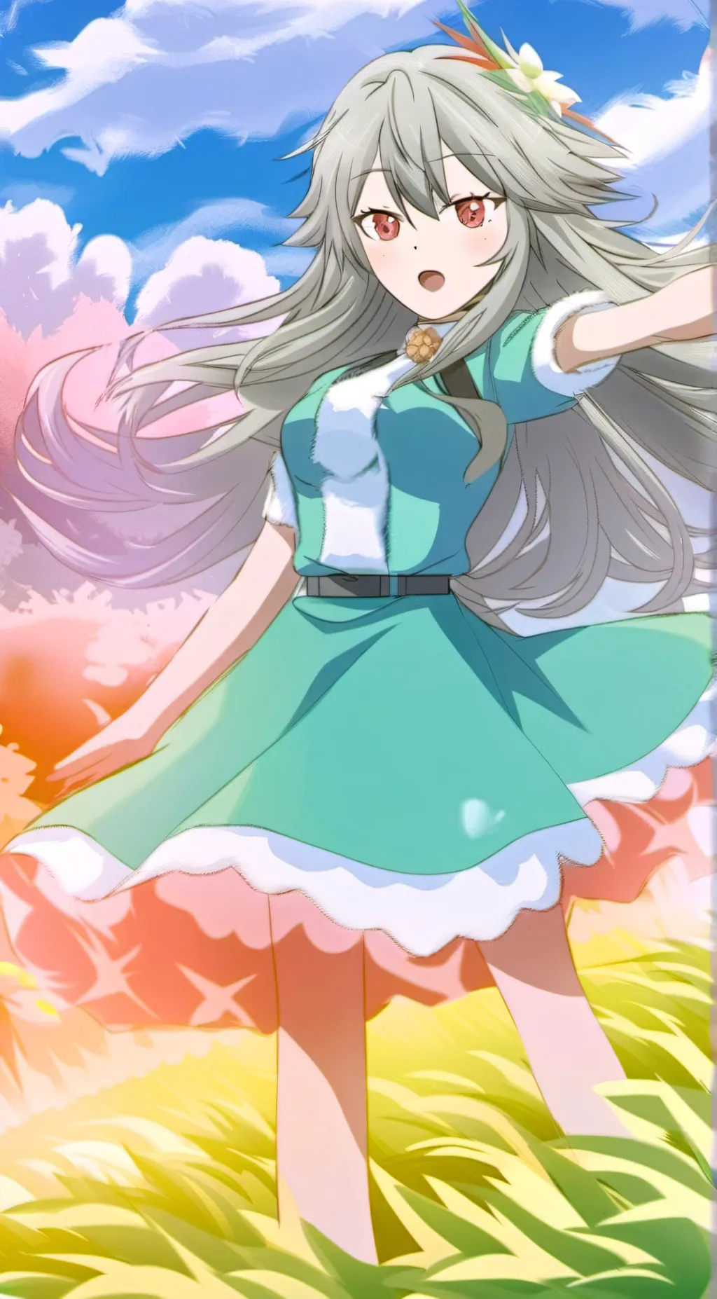 ai character: Nene background