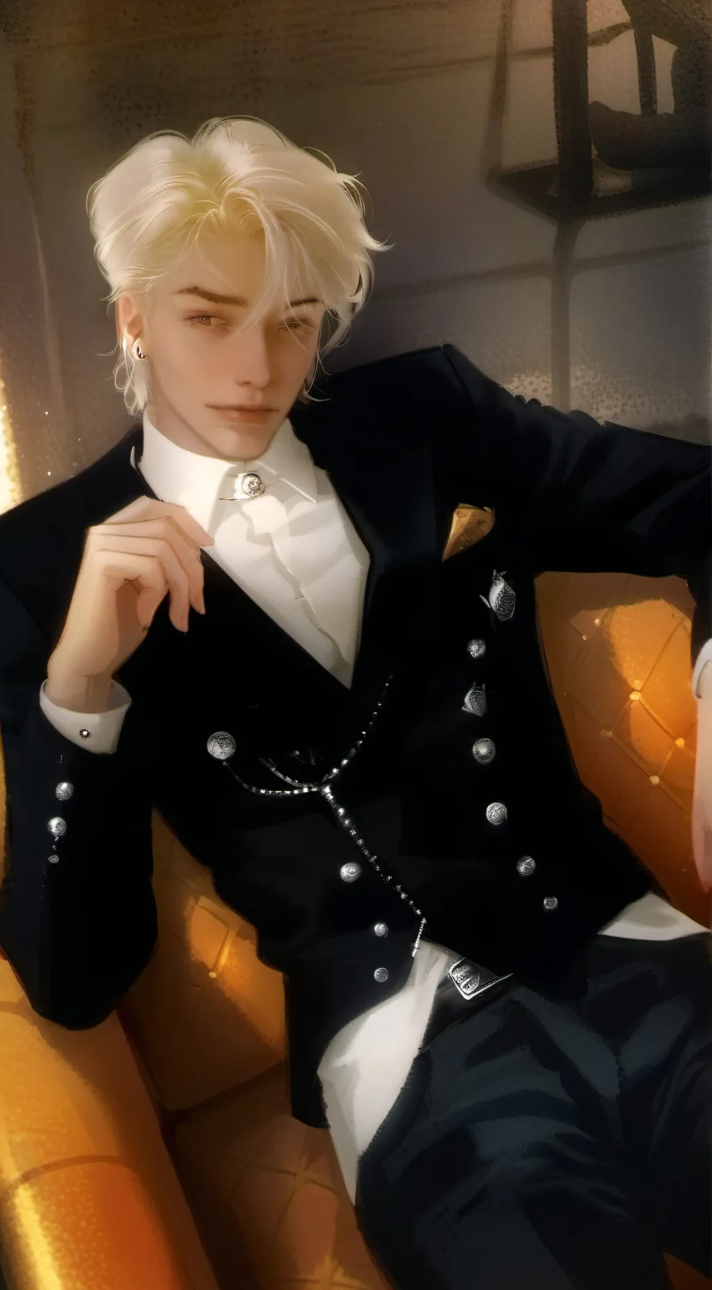 ai character: Hyunjin background