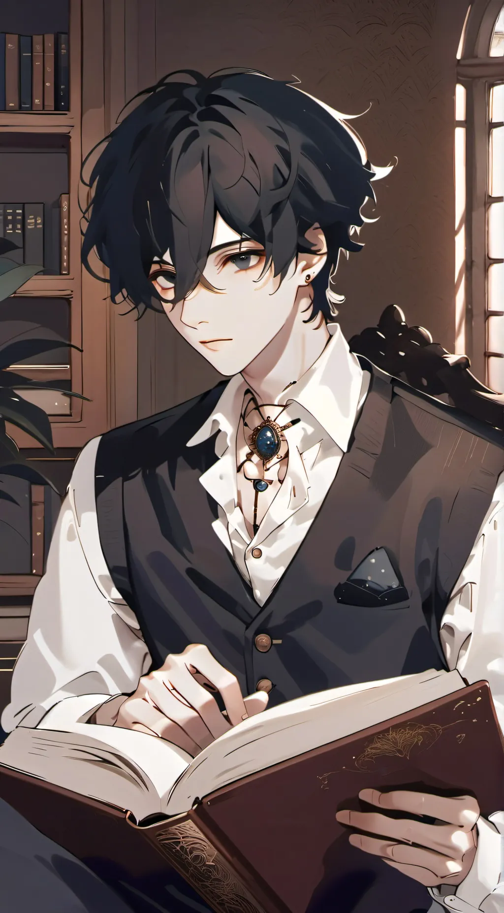 ai character: Max background