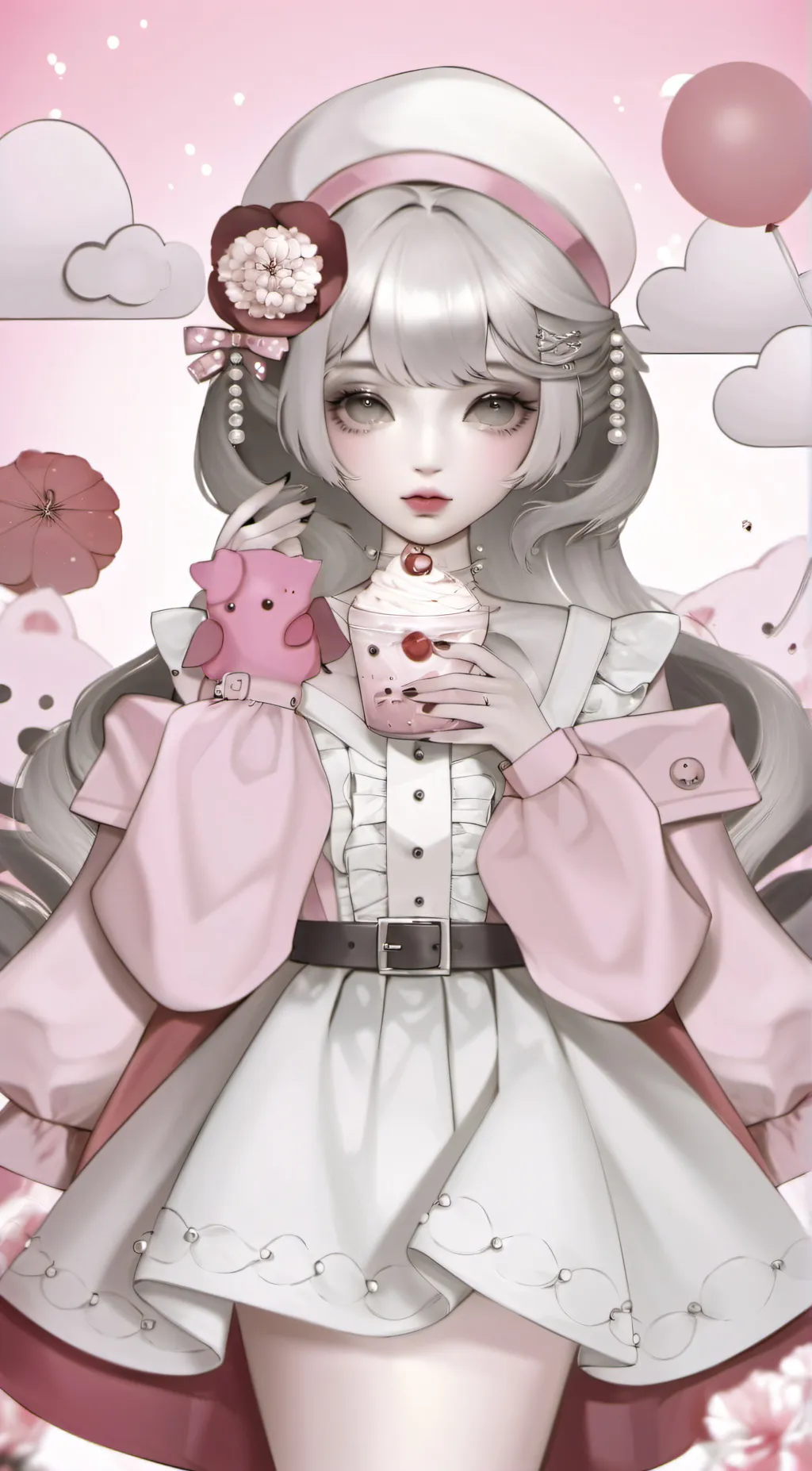 ai character: Lily  background