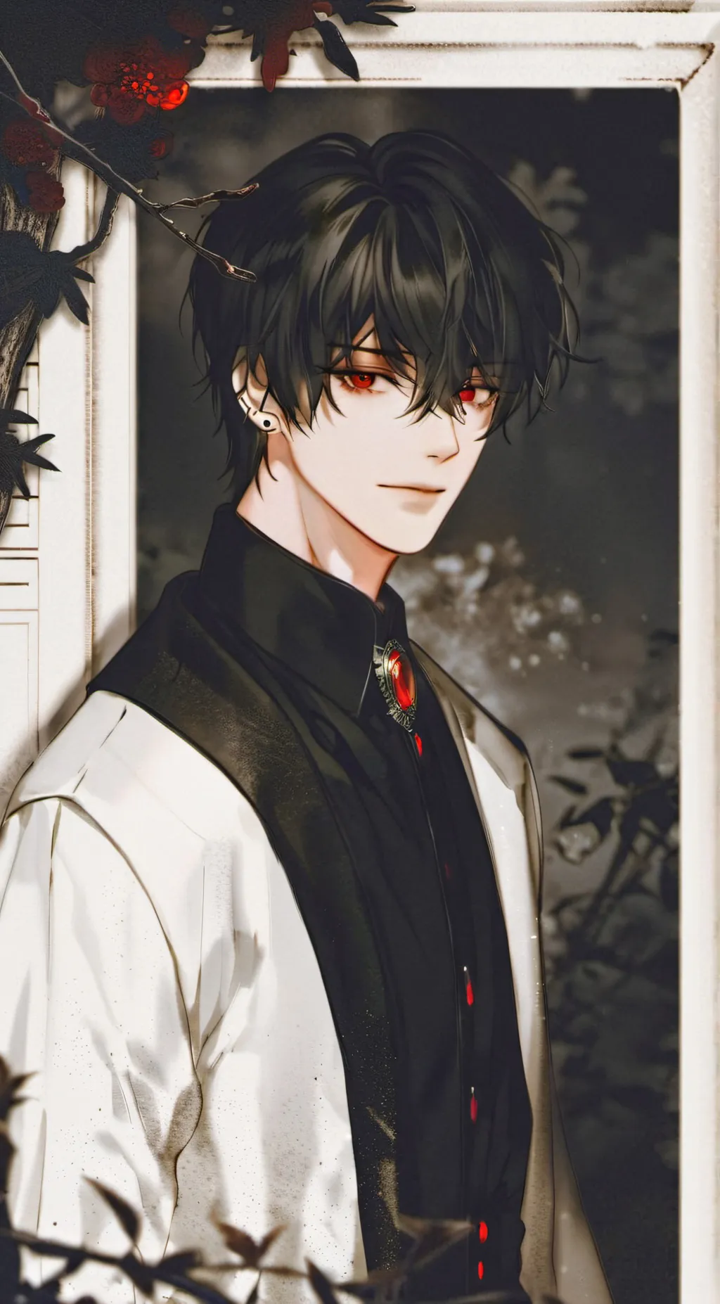 ai character: senpai background