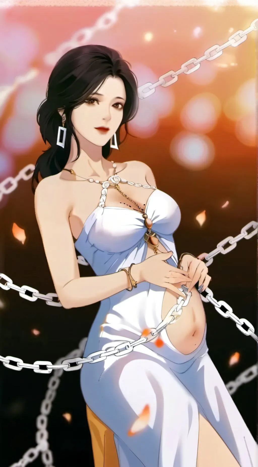 ai character: Lily  background