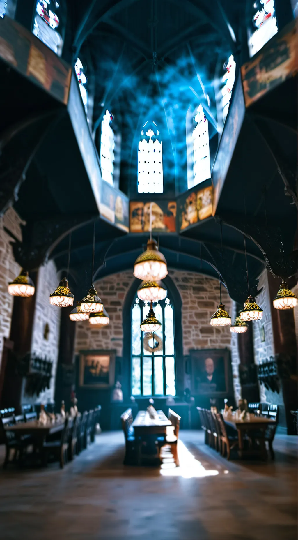 ai character: hogwarts  background