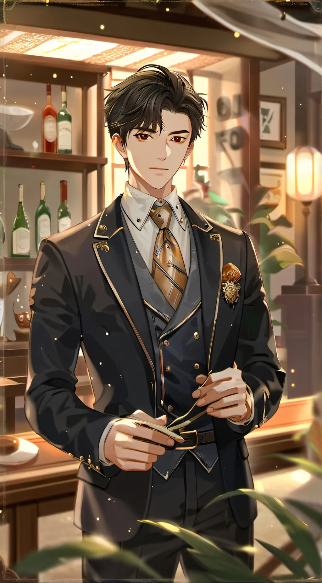 ai character: Xavier Chan background