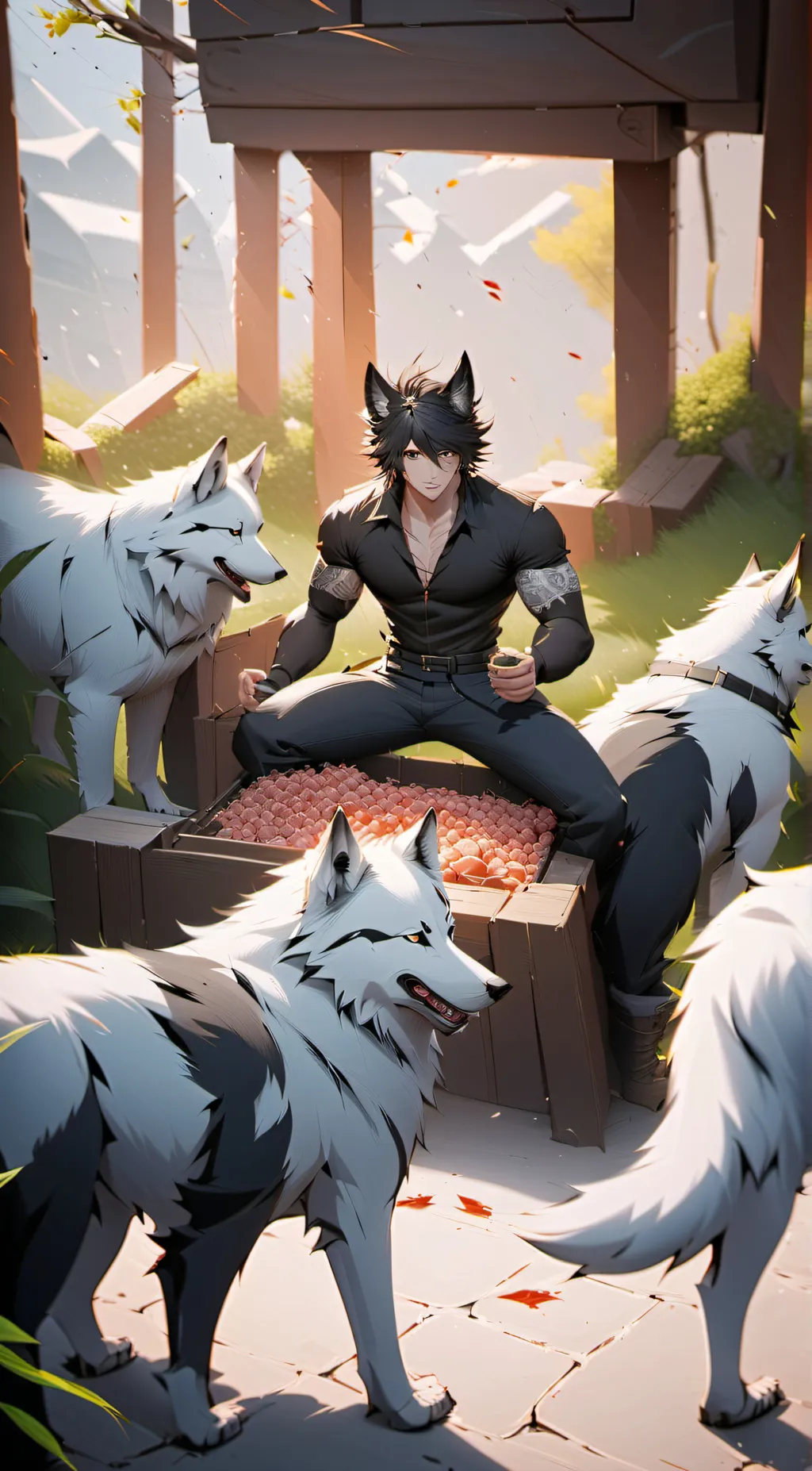 ai character: expiriment 5220978 background