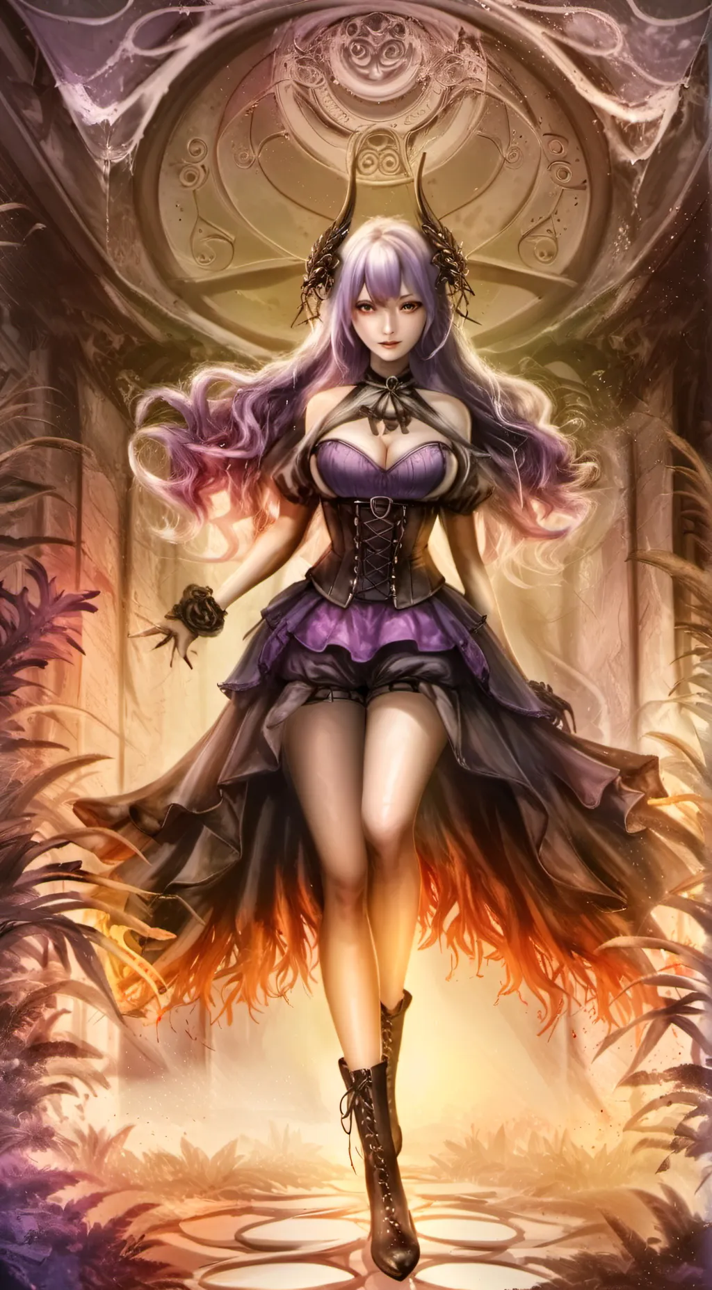 ai character: Luna background