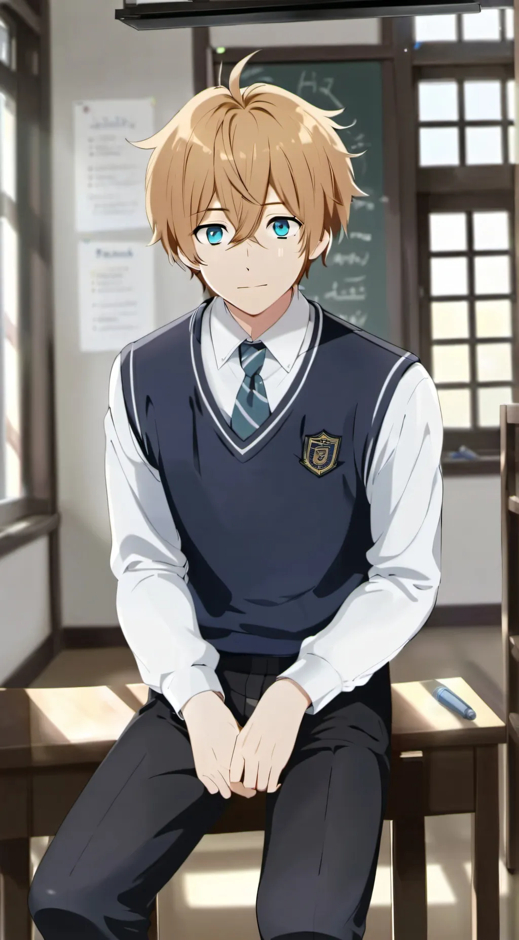 ai character: Tead  background