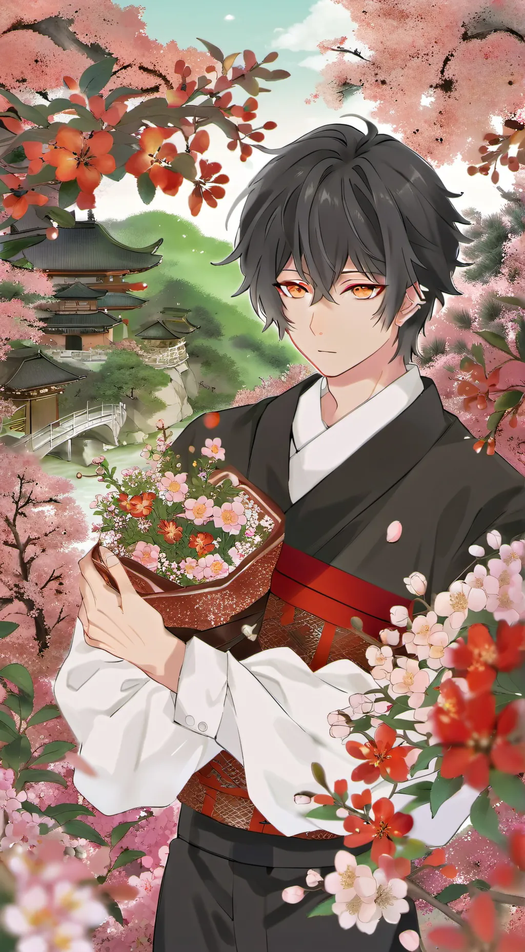 ai character: ✰☹︎Himari☹︎✰ background